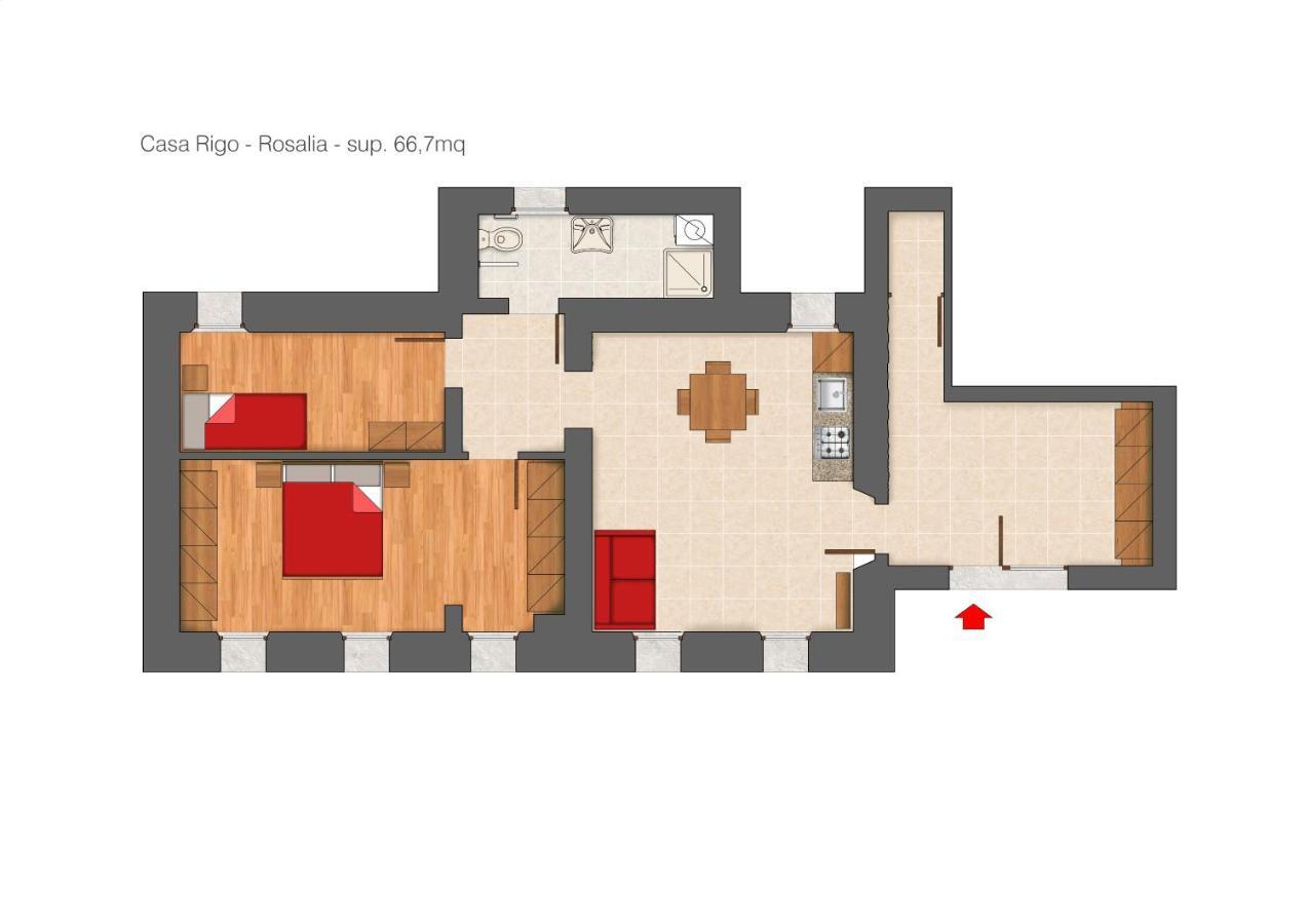 Albergo Diffuso Polcenigo Casa Rigo 外观 照片